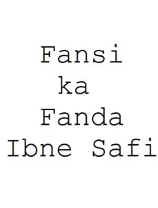 Ibne Safi Novels in Hindi Pdf